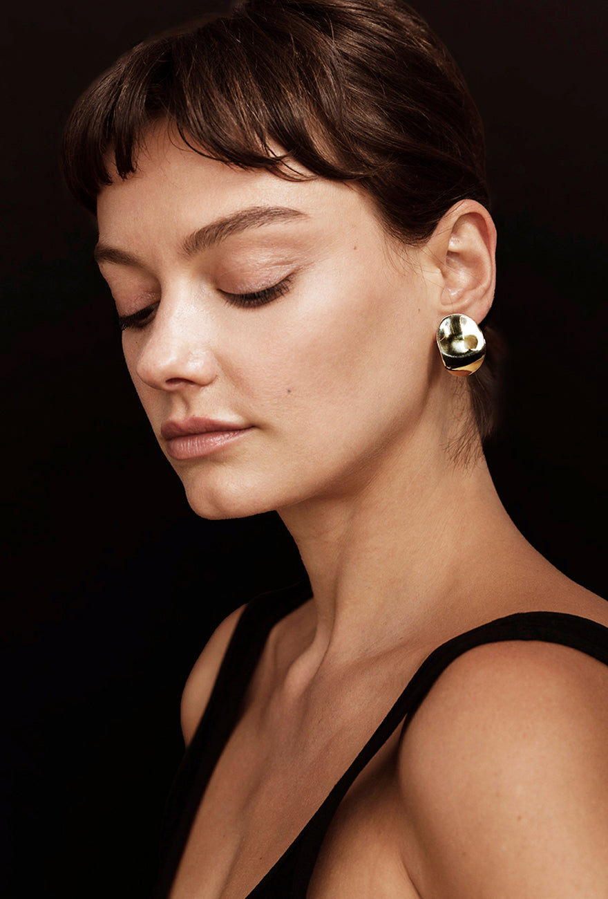 Faena Earrings Sterling Silver | Silver Earrings for women - Maslo Jewelry