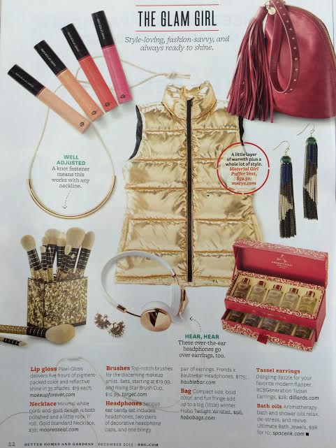 Better Homes and Gardens / December 2015