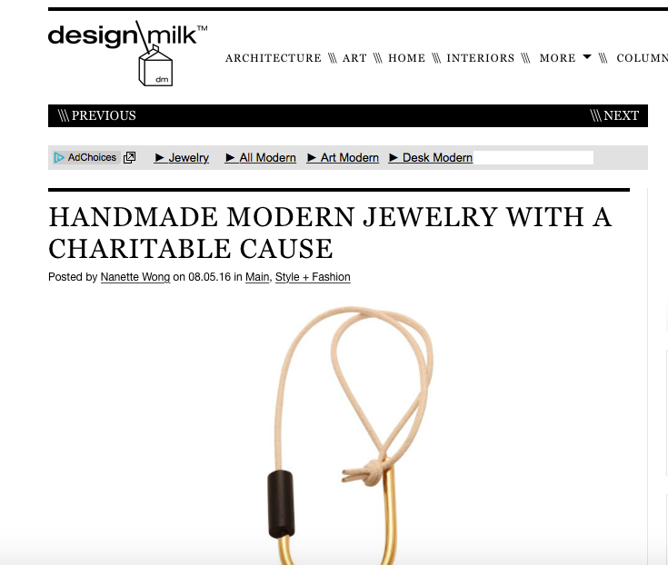 Design Milk / August 2016
