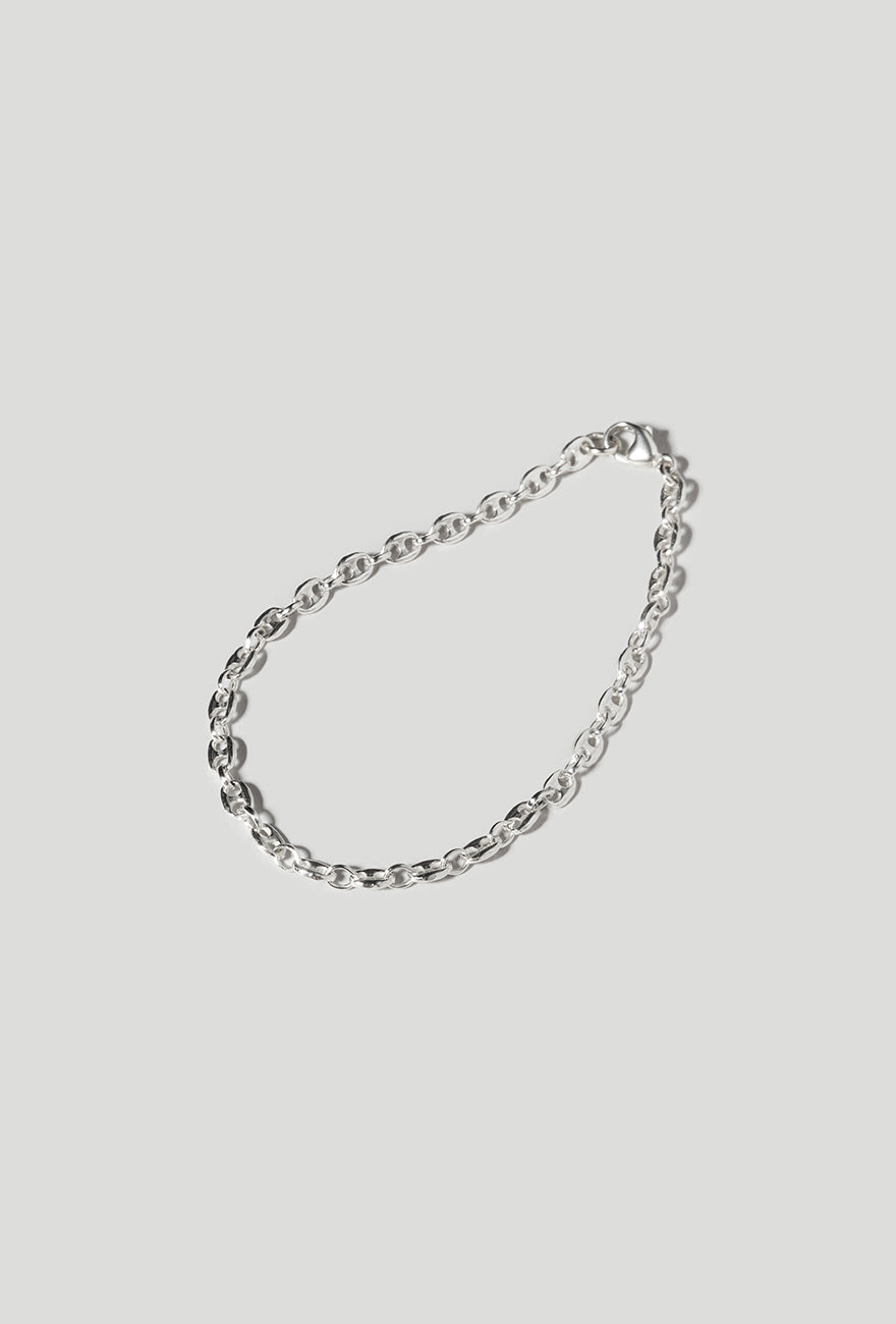 Tiny Mariner Chain Bracelet Sterling Silver