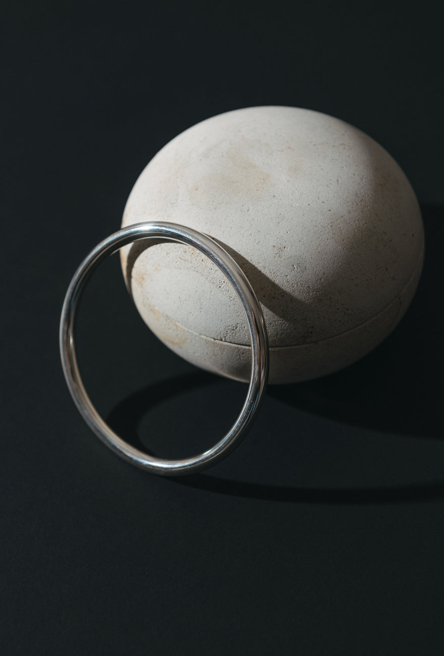Signet ring in sterling silver – Bleu Nomade