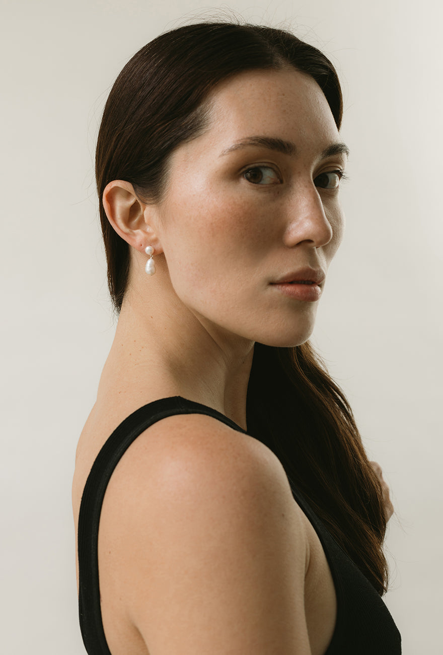 Milena Pearl Earrings