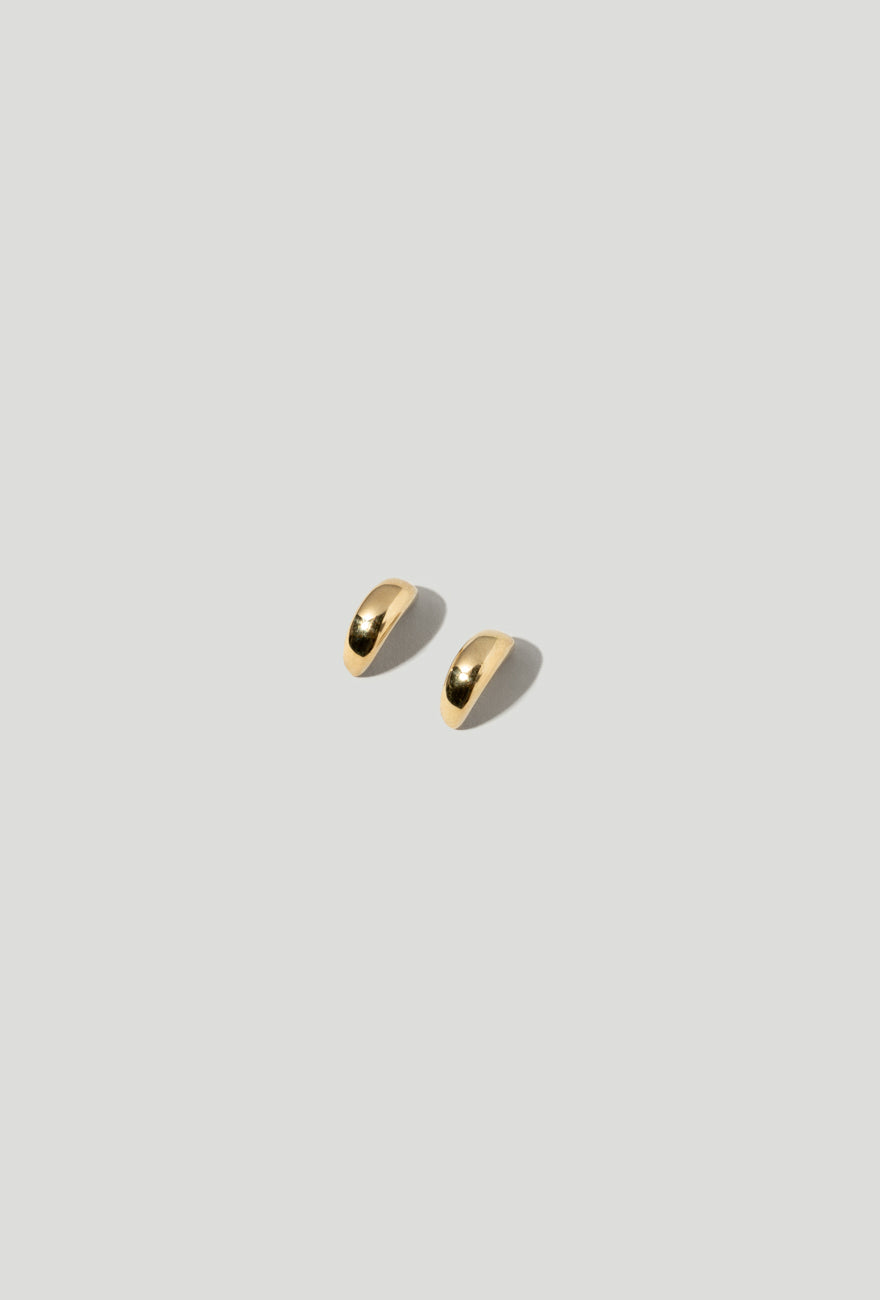 Crescent Hoop Earrings
