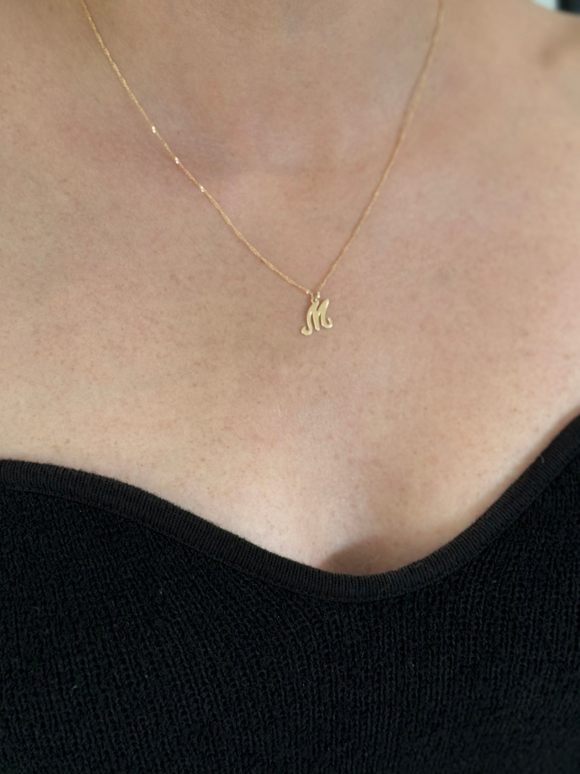 Signature Initial Necklace