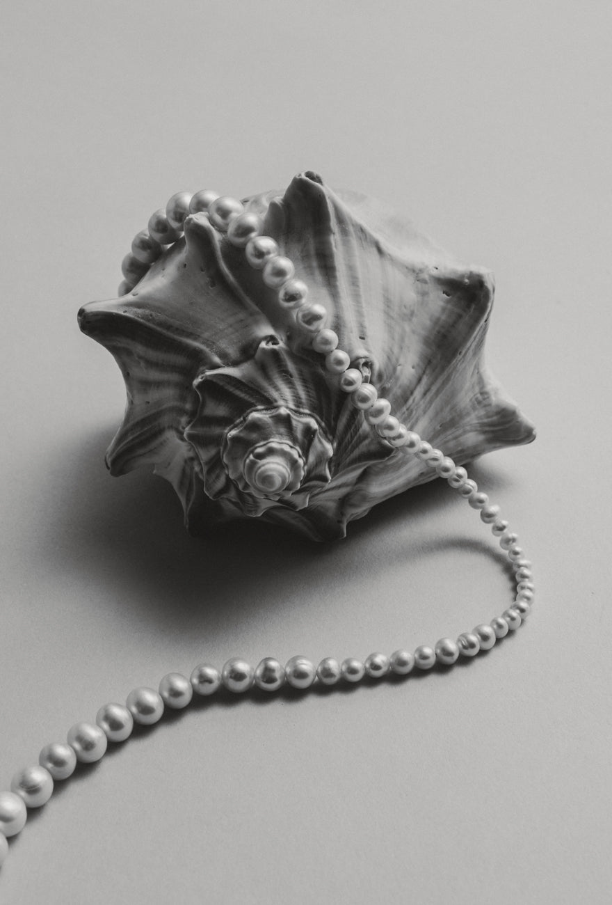 Crescere Necklace Pearl
