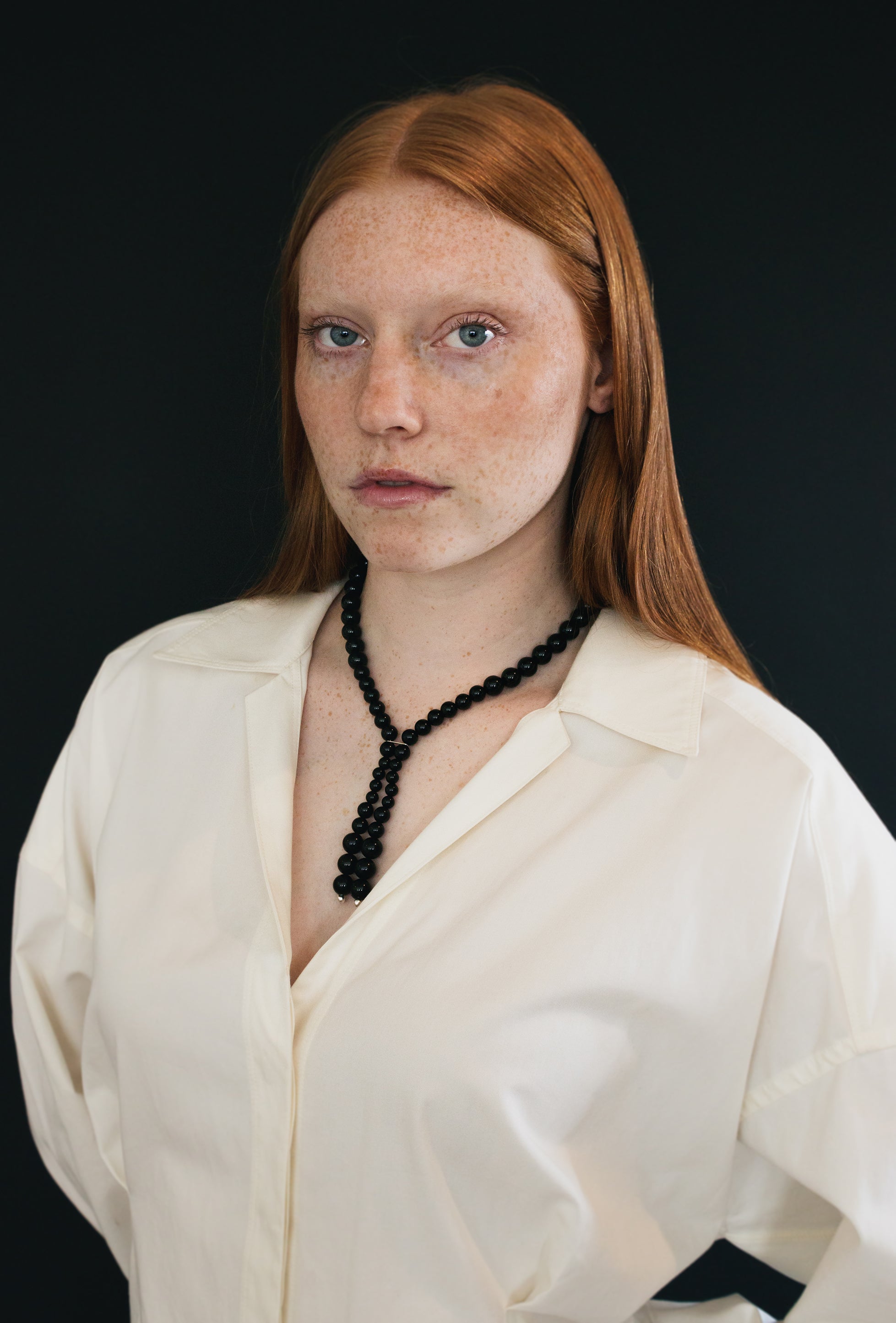 Isere Necklace Short Black Onyx