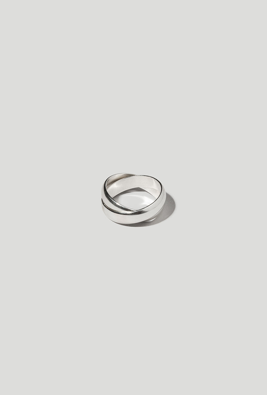 Linked Ring Sterling Silver