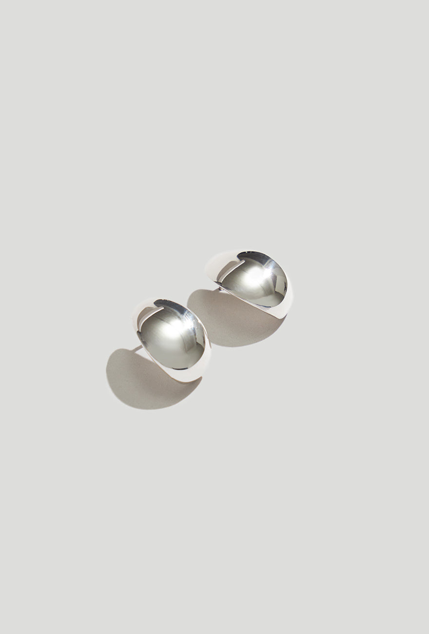 Huggie Earrings Sterling Silver | Sterling Silver Rings for Women - Maslo Jewelry