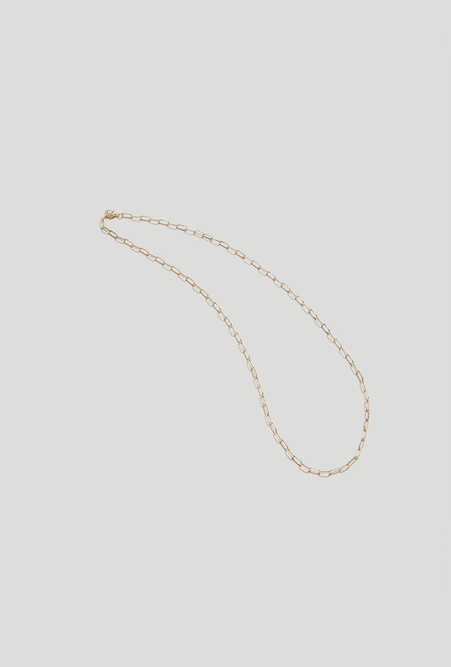 Shop Gold Drawn Cable Chain Necklace | Buy Wedding Necklace Collection - Maslo Jewelry