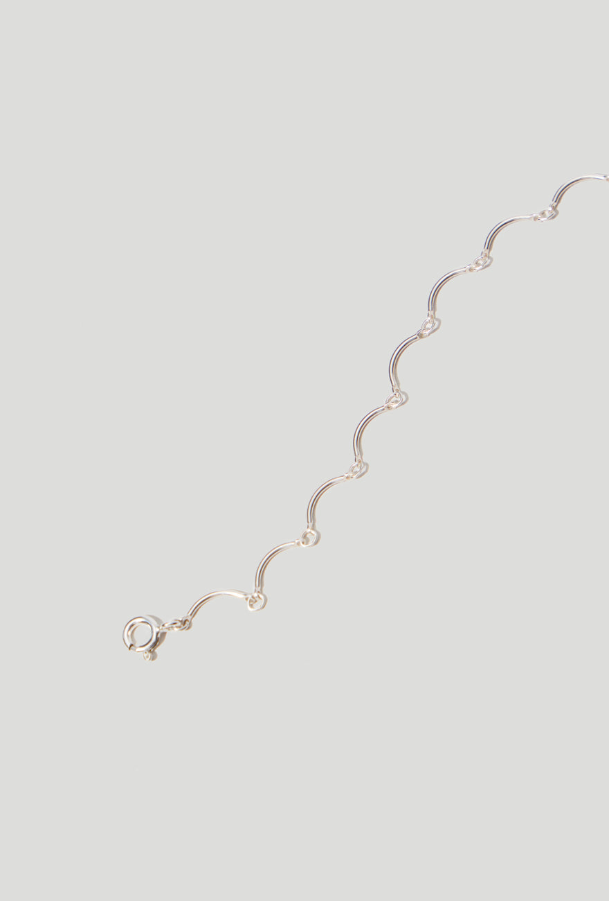 Scallop Necklace Silver