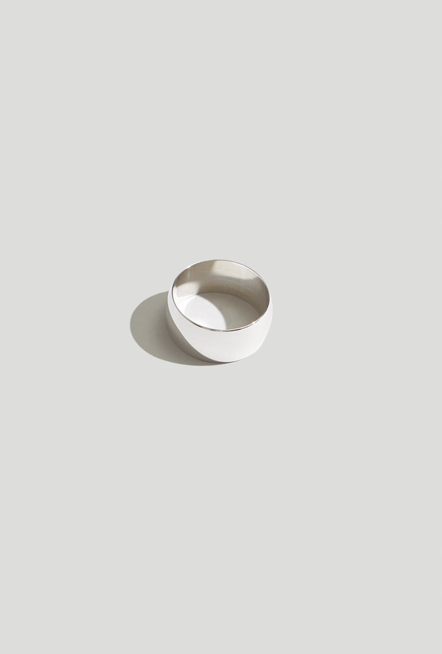 Shop Cigar Band Ring | Silver Wedding Bands Online - Maslo Jewelry