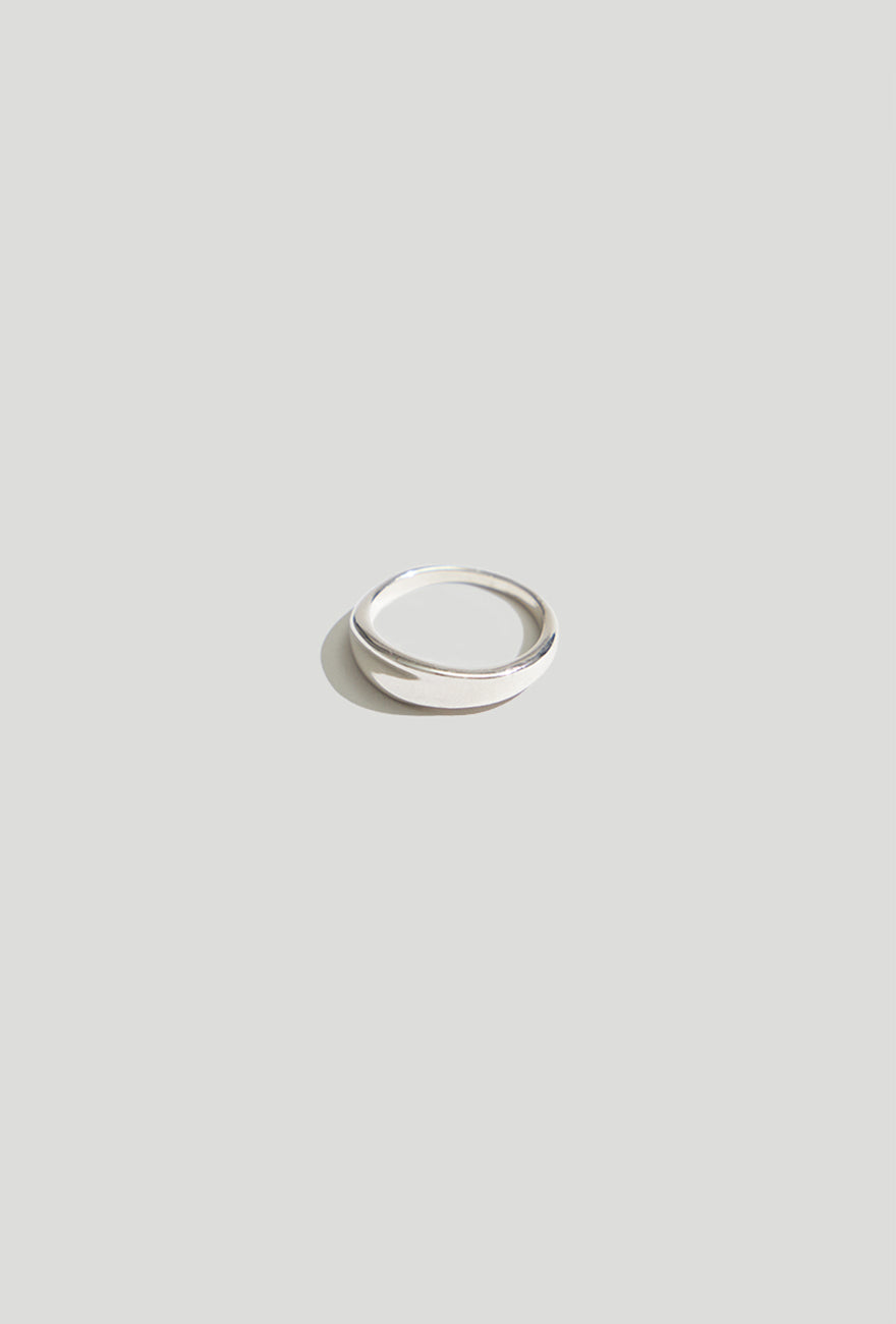 Unique Sterling Silver Rings at Best Price | Crescent Ring Sterling Silver - Maslo Jewelry