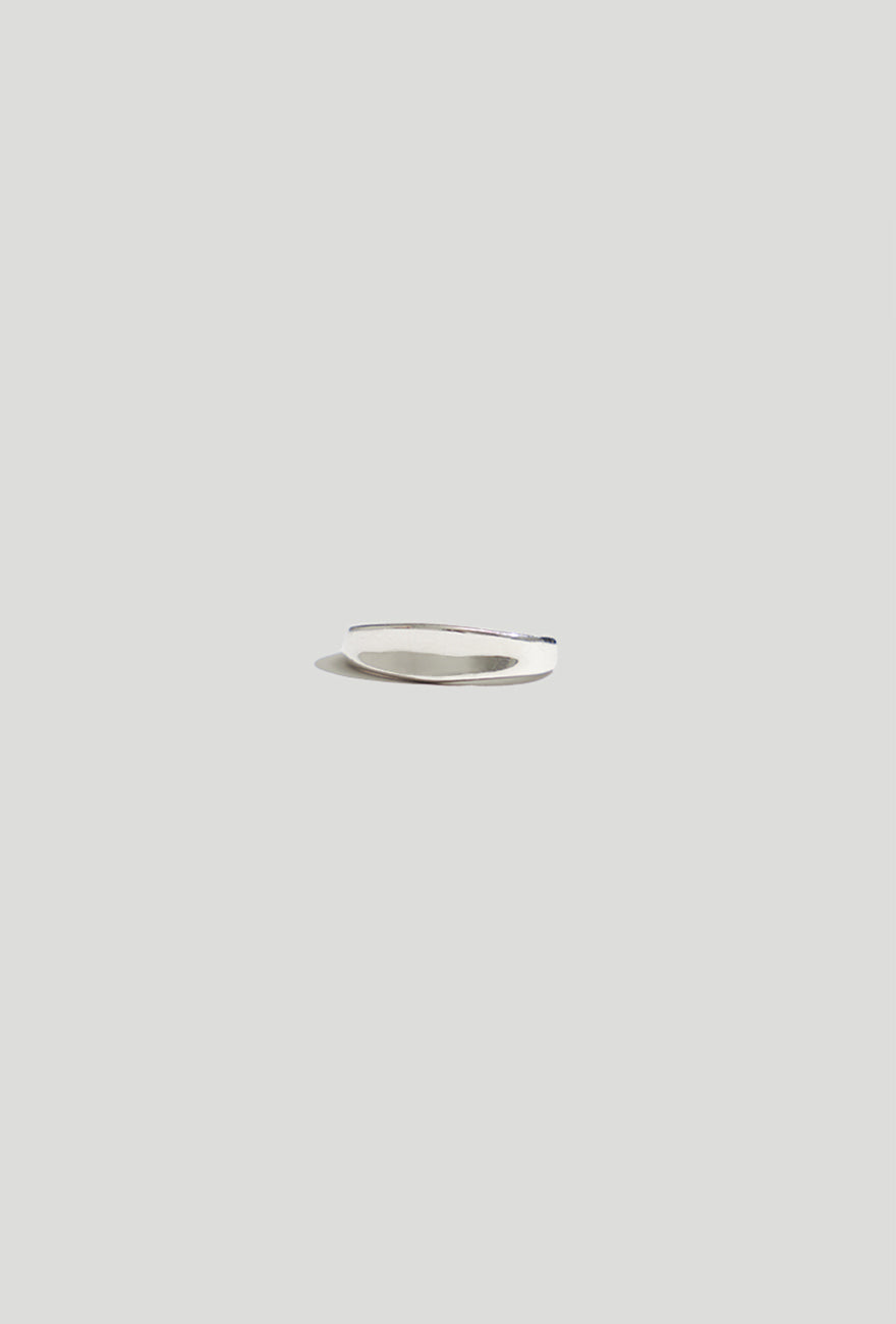 Unique Sterling Silver Rings at Best Price | Crescent Ring Sterling Silver - Maslo Jewelry