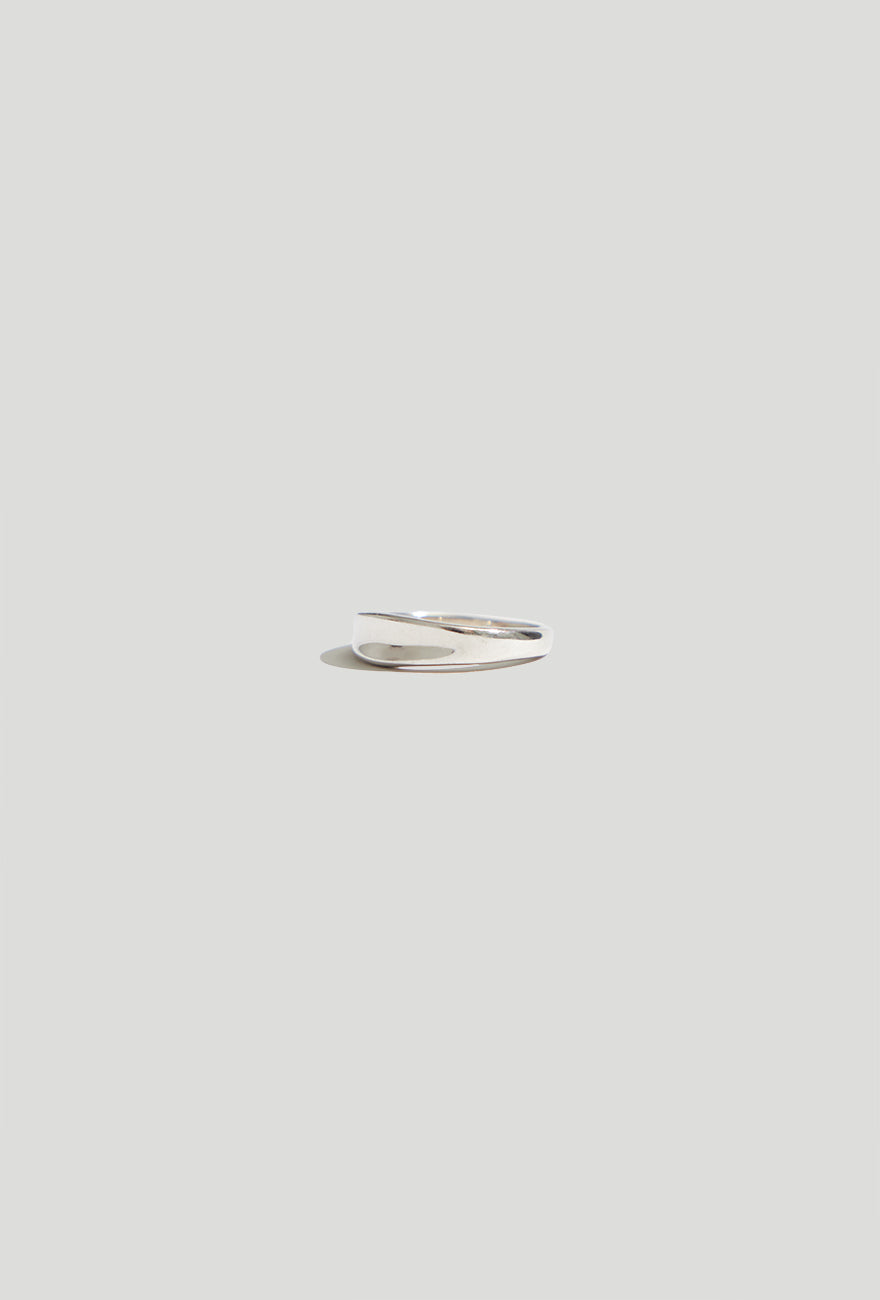 Unique Sterling Silver Rings at Best Price | Crescent Ring Sterling Silver - Maslo Jewelry