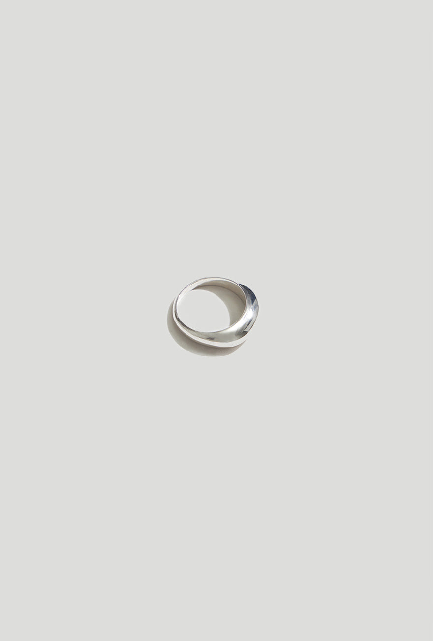 Dome Ring | Sterling Silver Ring - Unique Sterling Silver Rings - Maslo Jewelry